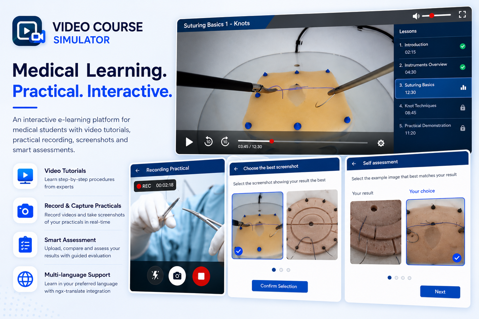 Video Course Simulator preview